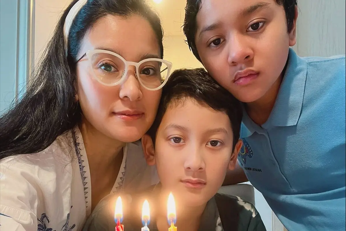 Potret ulang tahun Kana Mahatma anak sulung Marcella Zalianty yang ke-13 tahun (Sumber: Instagram/@marcella.zalianty)