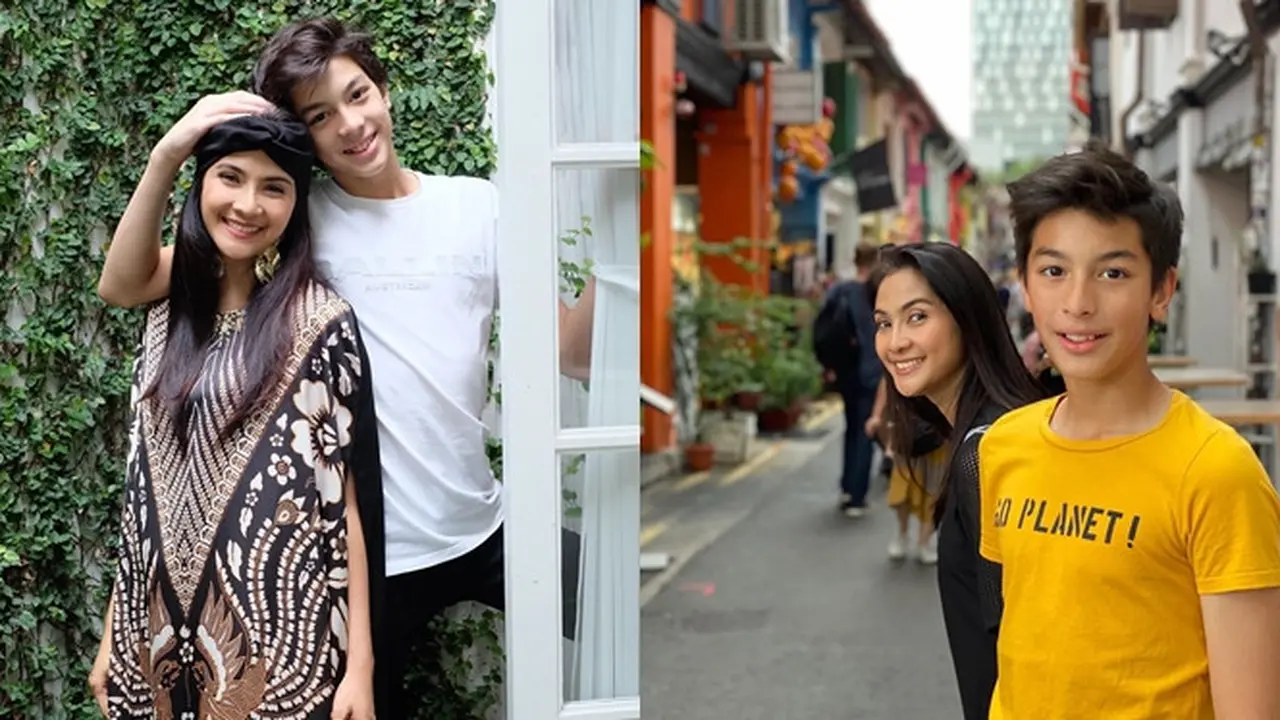 Bak Kakak Beradik, Ini 7 Potret Kebersamaan Maudy Koesnaedi dan Putranya