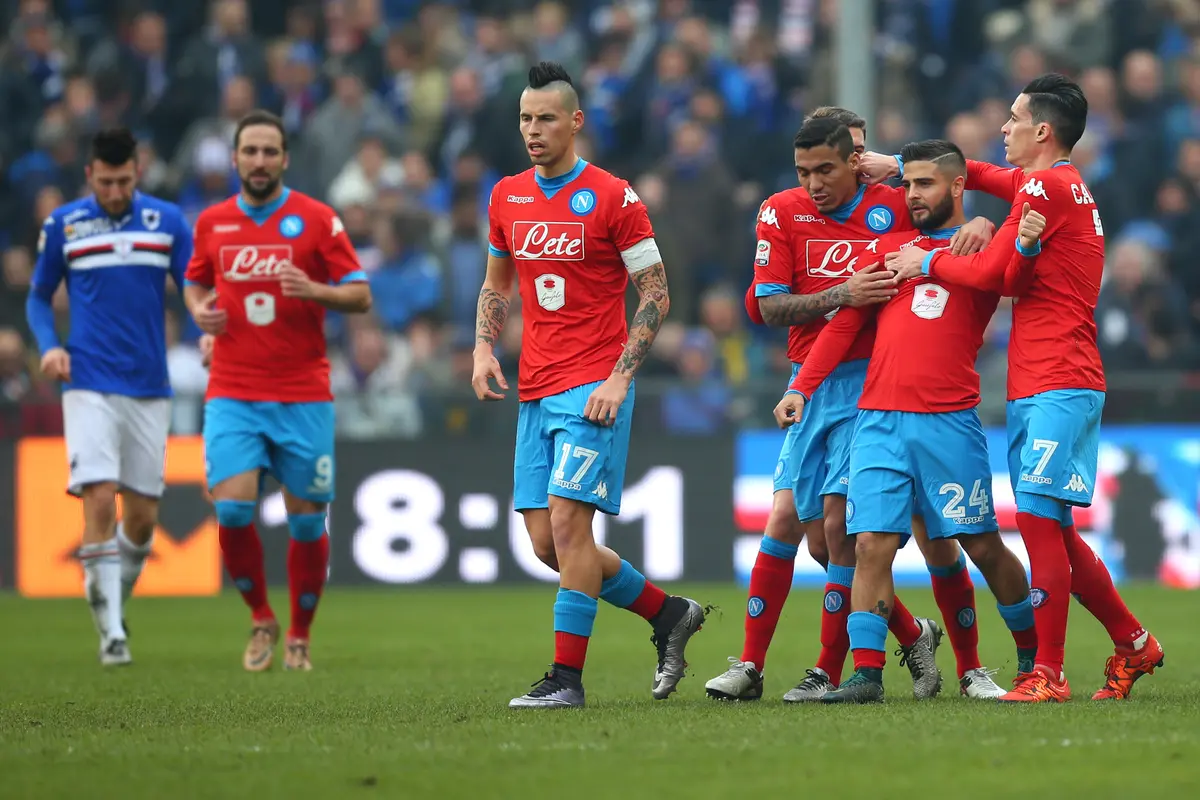 Sampdoria vs Napoli