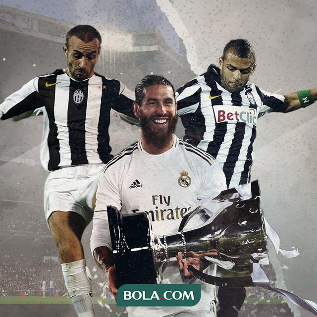 Paolo Montero, Sergio Ramos dan Felipe Melo