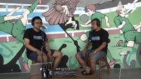 Mantan pemain PSS Sleman, M. Anshori atau Bagong dalam podcast PSS TV. (Tangkapan layar kanal YouTube PSS TV)