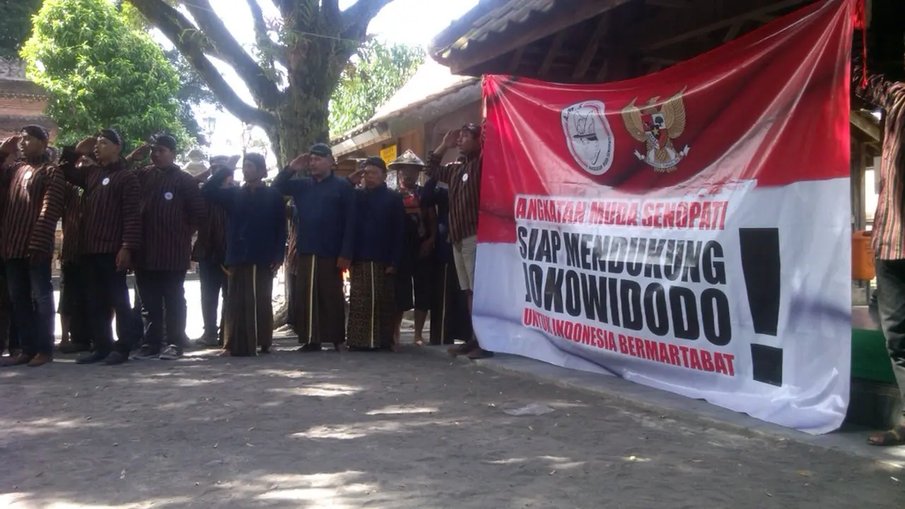 Di Makam Raja Mataram, Pemuda Yogya Deklarasi Dukung Jokowi-JK