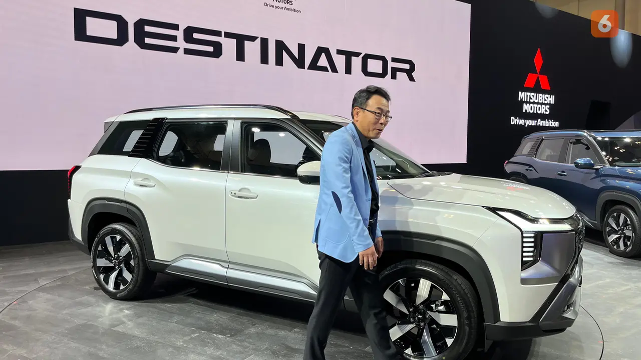 Mitsubishi Destinator di GIIAS 2025. (Liputan6.com/Septian Pamungkas)