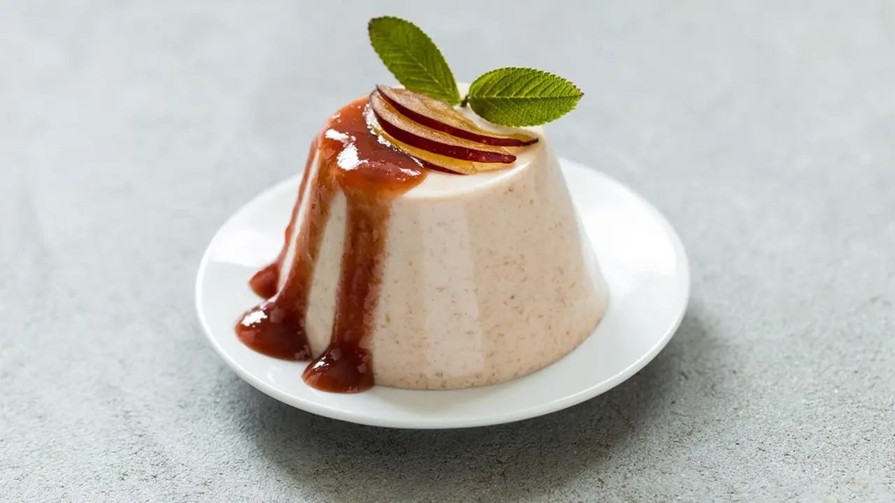 panna cotta puding earl grey