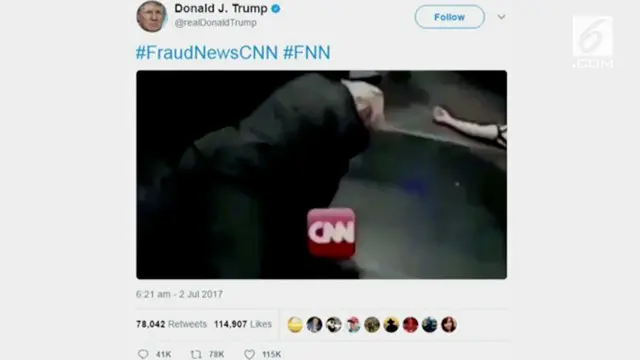 Trump Unggah Video Provokatif, Ini Komentar Penasihat Gedung Putih