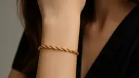 8 Model Gelang Emas Ulir Terbaru, Mewah dan Stylish untuk Tampil Elegan di Setiap Momen