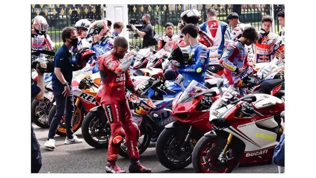 10 Potret Parade MotoGP 2022, Dilepas Langsung Jokowi di Istana Merdeka