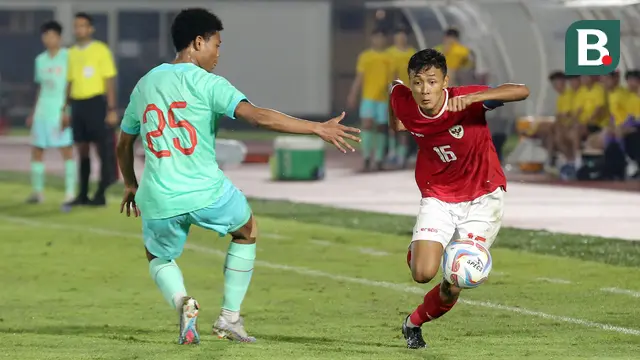 Laga Persahabatan Antara Timnas Indonesia U-20 Vs Timnas China U-20