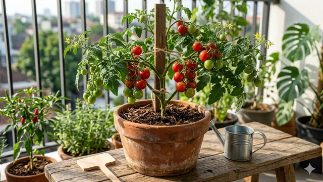 Tanaman Buah Mini yang Cocok di Pot (Foto: Gemini AI)