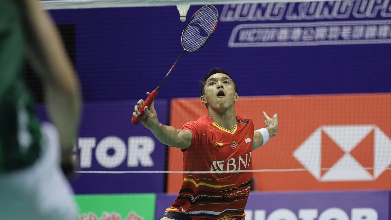 Jonatan Christie - Hong Kong Open 2023 - Bulu Tangkis