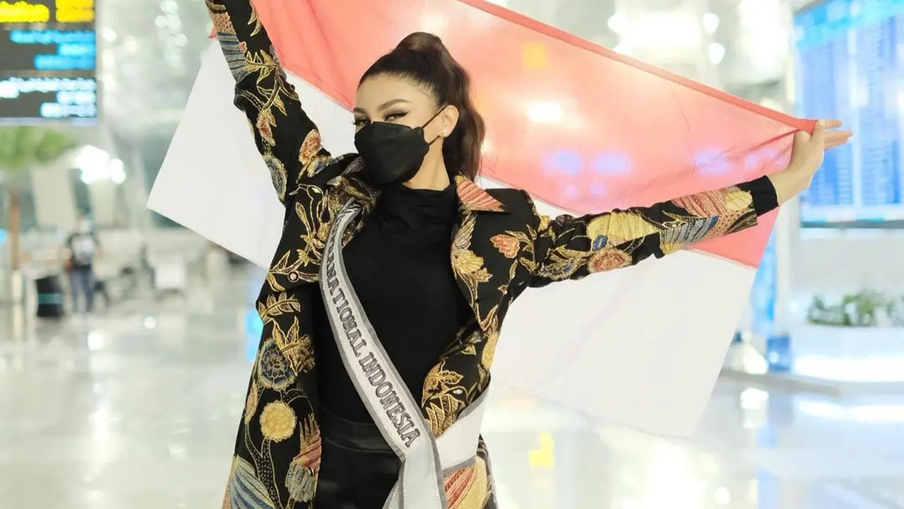 8 Potret Jihane Almira Bertolak ke Polandia, Siap Maju Miss Supranational 2021
