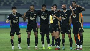 Dewa United Vs Borneo FC. (Bola.com/Muhammad Iqbal Ichsan).