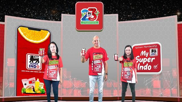 Aplikasi Membership Digital My Super Indo di Ulang Tahun ke-23