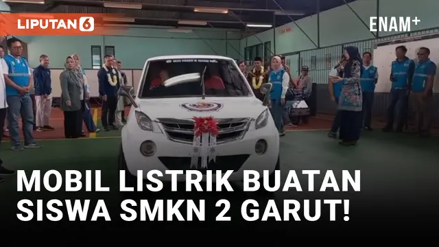 Bangga! Siswa SMKN 2 Garut Sukses Bikin Mobil Listrik