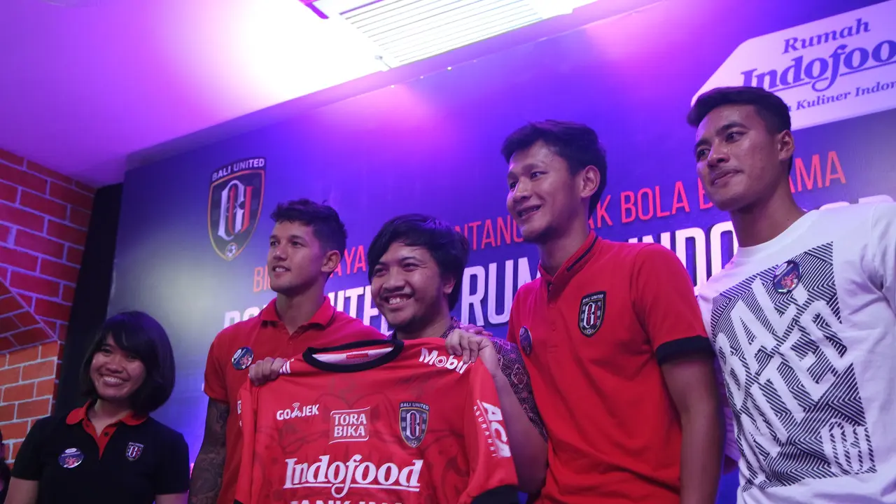 [Bintang] Tiga Bintang Bali United Meet and Greet di Rumah Indofood