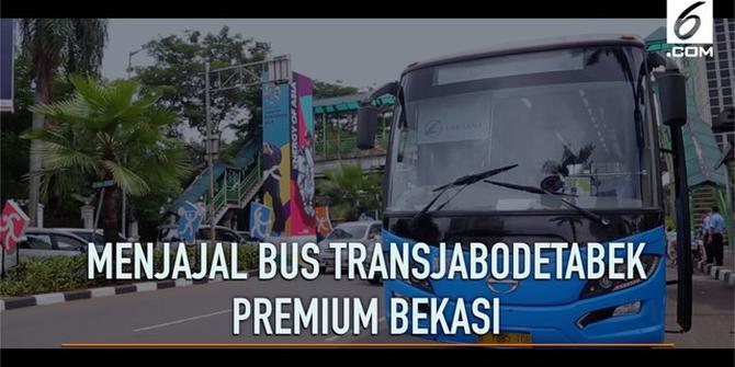 VIDEO: Ganjil Genap Tol Cikampek, Bus Transjabodetabek Premium Difungsikan