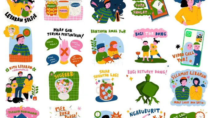 [Fimela] Stiker WhatsApp