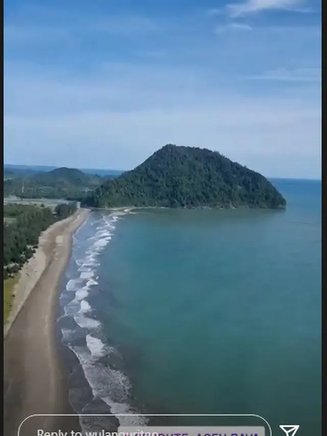Wulan Guritno tengah berada di Aceh (Foto: Instagram @wulanguritno)