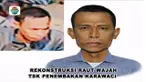 Ini sketsa wajah pelaku penembakan Italia Chandra Kirana Putri di di Perumahan Bugel Indah, Karawaci.