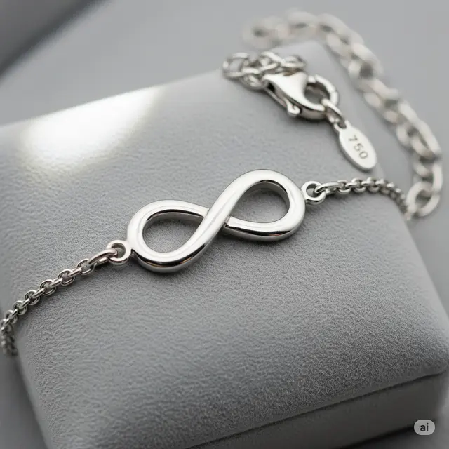 Model Gelang Emas Putih 750 untuk Tangan Kurus