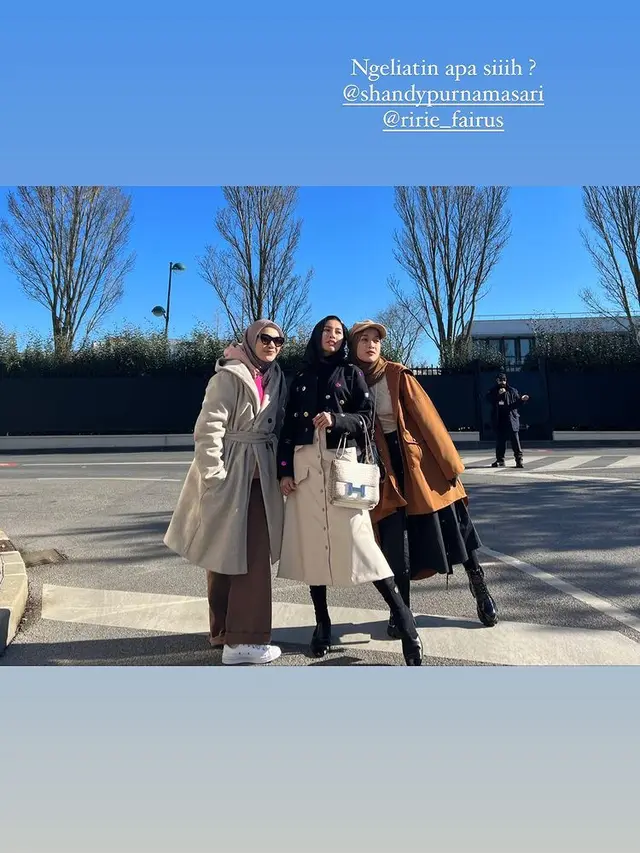 Duduk Sendirian Lagi, Ini 7 Momen Mommy ASF saat di Paris