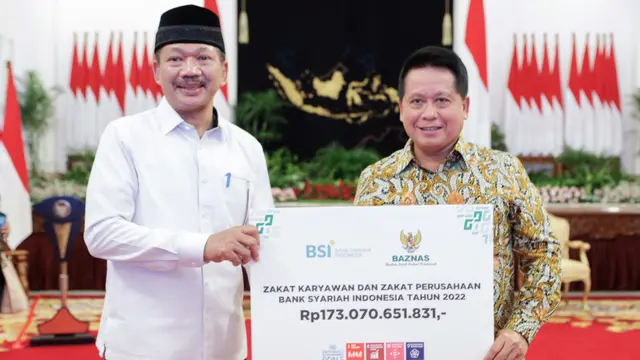 BSI Serahkan Zakat Perusahaan Senilai Rp173 Miliar