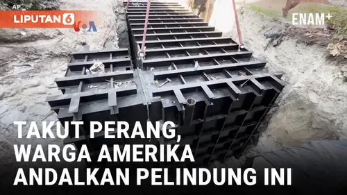 VIDEO: Takut Perang dan Instabilitas, Makin Banyak Warga Amerika Beli "Bungker" Anti-Bom