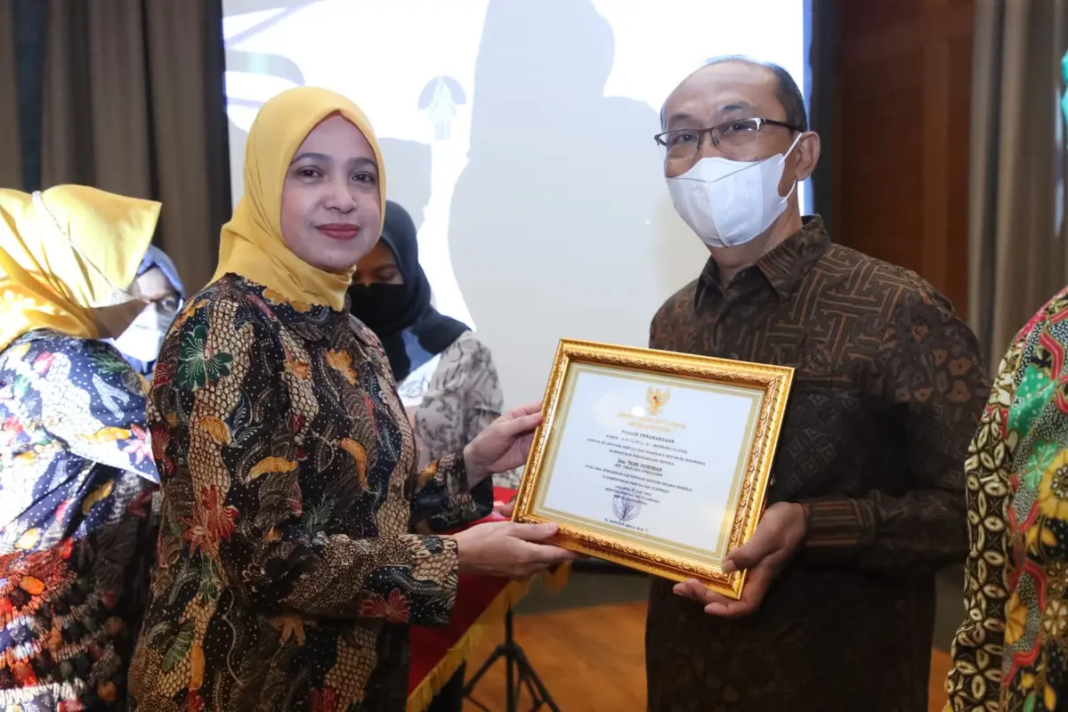 Penasehat Dharma Wanita Persatuan (DWP) Kemenpora RI Nadiah Zainudin Amali