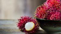 Buah rambutan yang bermanfaat untuk kecantikan. (Istimewa)