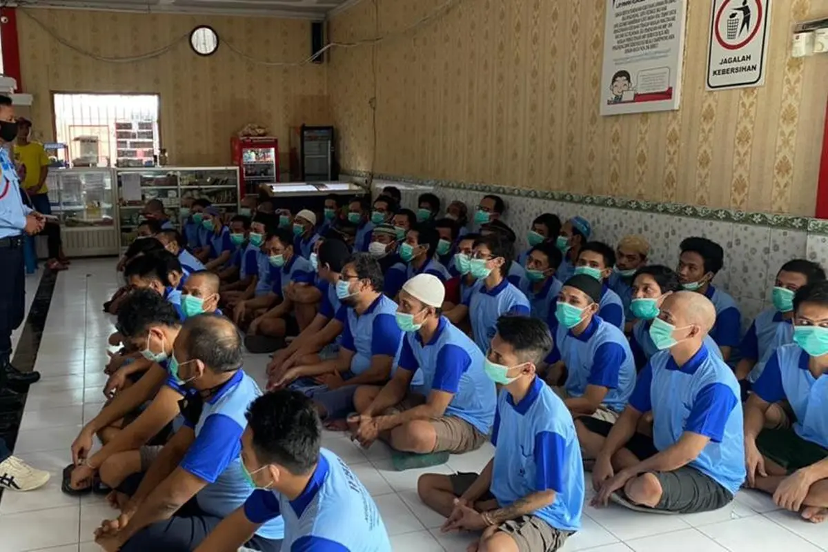 Pembinaan warga binaan Lapas di Jatim. (Dian Kurniawan/Liputan6.com).