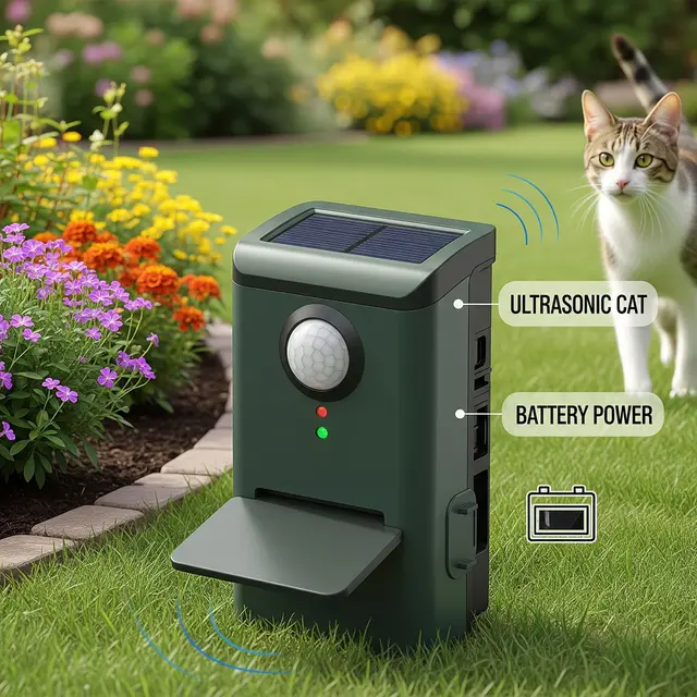 Repeller ultrasonik (Image by Gemini AI)