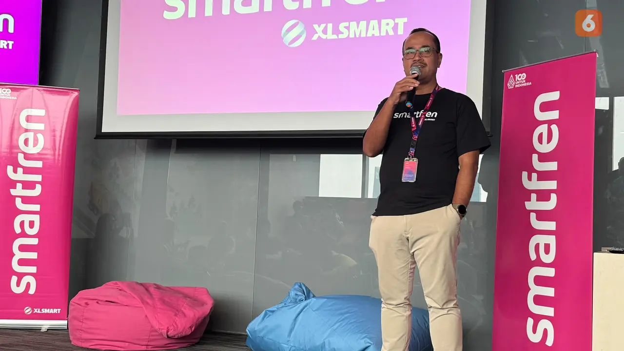 Chief Marketing Officer Smartfren XLSmart, Sukaca Purwokardjono. Liputan6.com/Iskandar