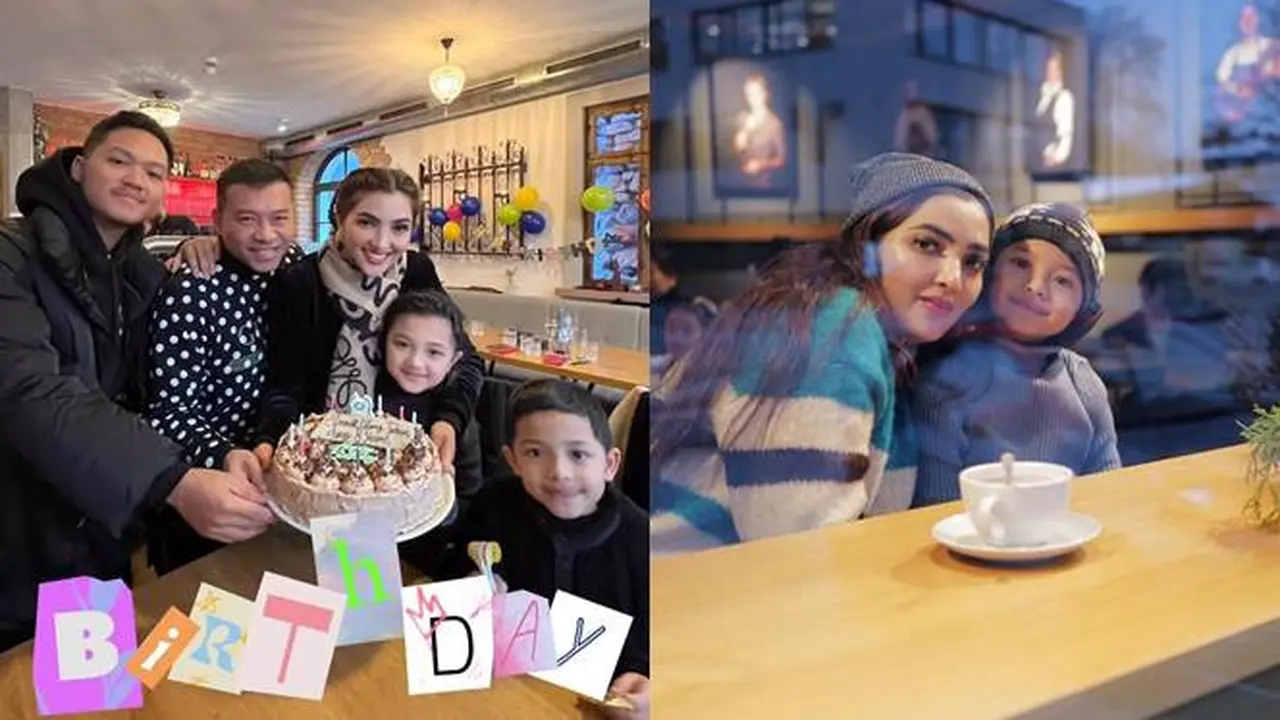 Seru Liburan Akhir Tahun, 7 Potret Keluarga Anang Hermansyah Ke Swiss