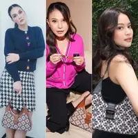 OOTD Luna Maya, Rossa, hingga Hanggini Terlihat Mengenakan Tas yang Sama. [Kate Spade]
