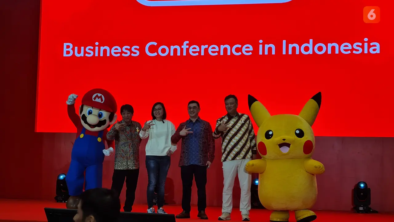 Business Conference Nintendo. Liputan6.com/Aisyah Mustika Zamani