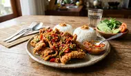 Resep Kulit Ayam Crispy Geprek yang Renyah dan Nagih