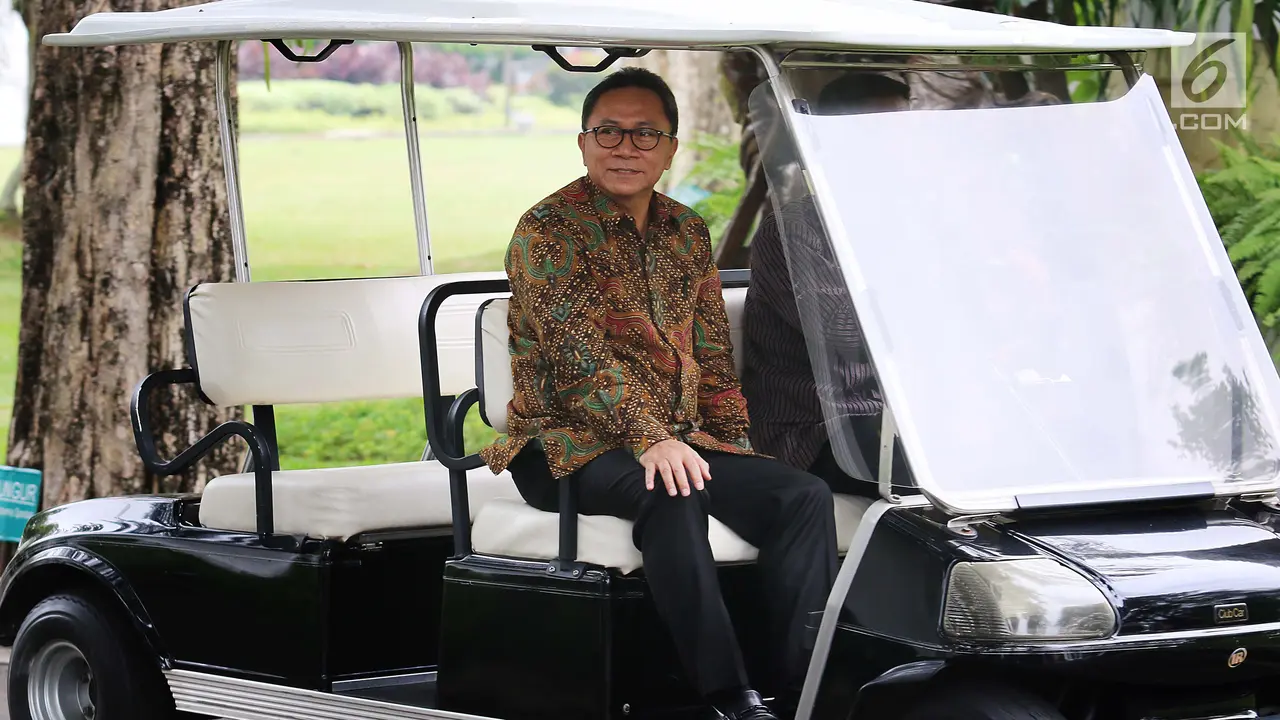Zulkifli Hasan Temui Presiden Jokowi di Istana