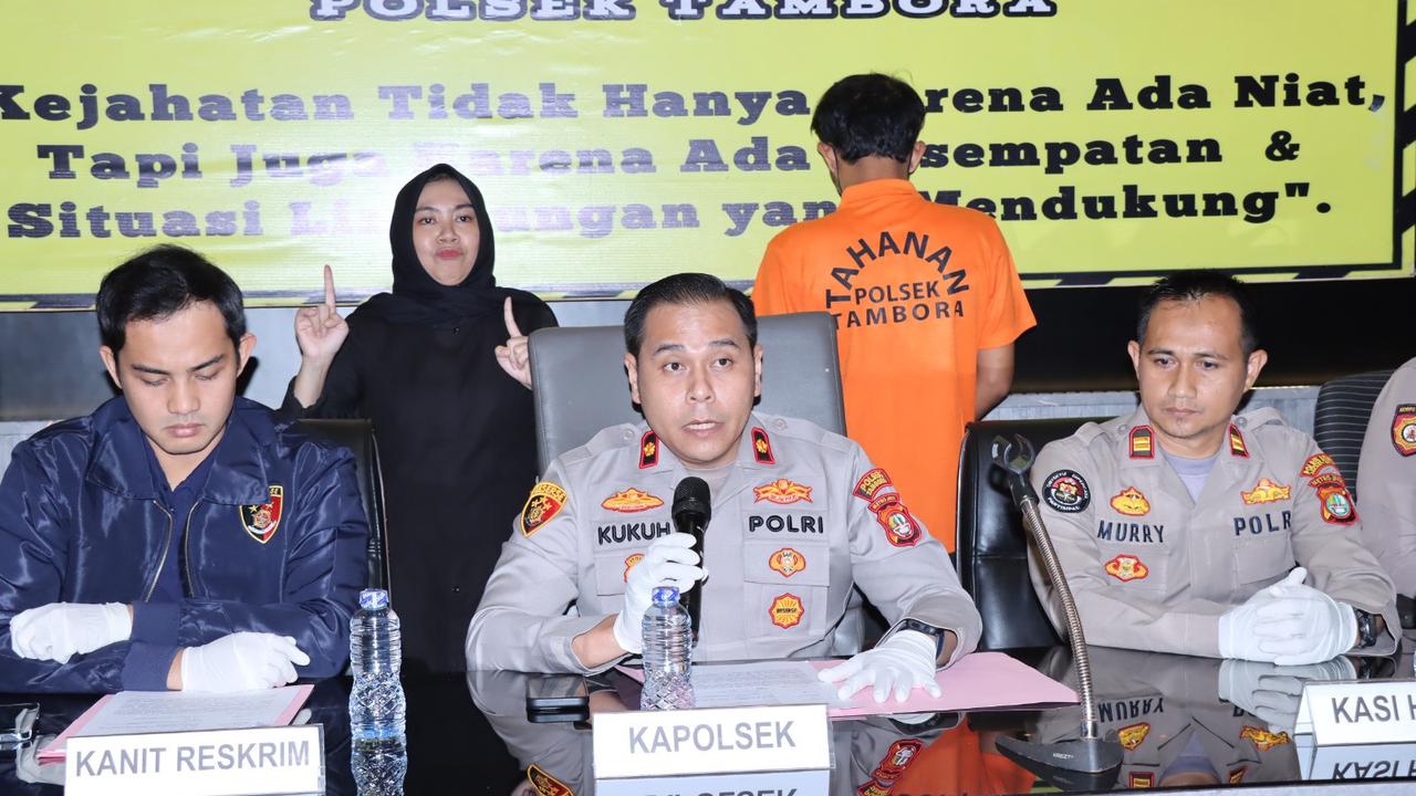 Kapolsek Tambora Kompol Muhammad Kukuh Islami (Istimewa)