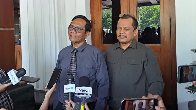 Menteri Koordinator Bidang Politik, Hukum, dan Keamanan (Menko Polhukam) Mahfud Md. (Merdeka.com/Lydia Fransisca)