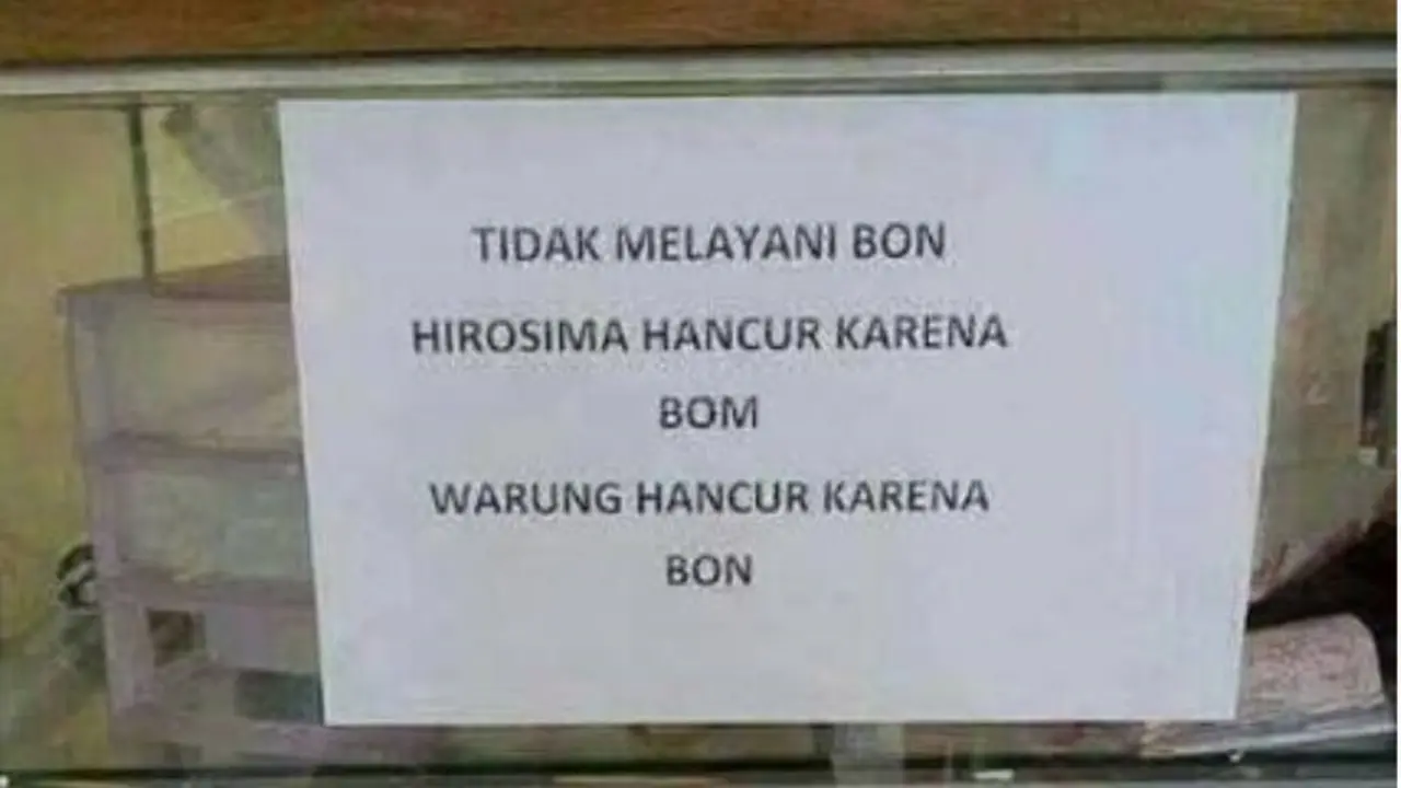 6 Foto Ini Buktikan Warteg Indonesia Sumber Kelucuan
