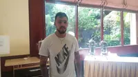 Erivelto Emiliano da Silva, penyerang baru Persib Bandung (Liputan6.com/Windi Wicaksono)