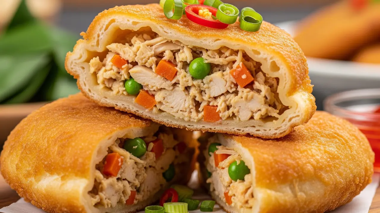 Roti Goreng Isi Ayam