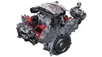 Mesin V8 twin-turbo 3.900 cc milik Ferrari.