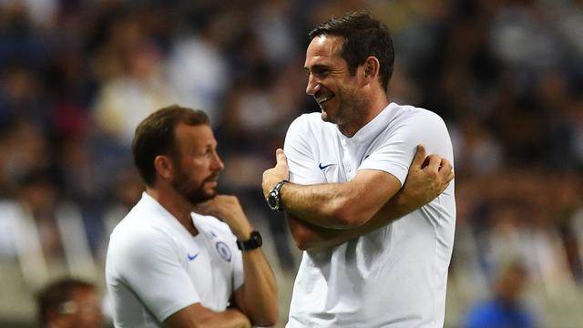 Ekspresi Frank Lampard Usai Beri Kemenangan Pertama untuk Chelsea