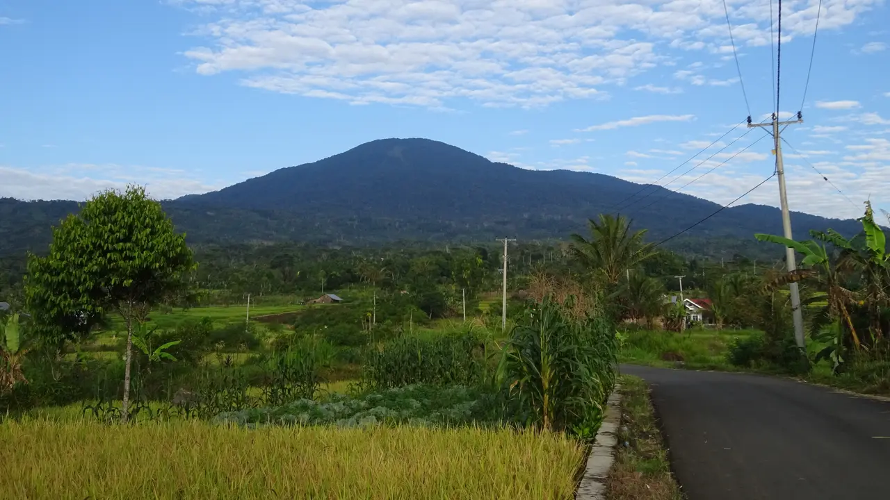 Gunung Daun di Bengkulu