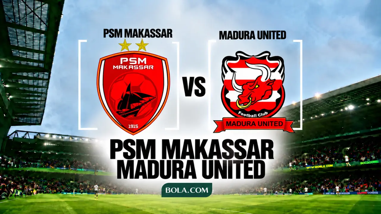 Ilustrasi PSM Makassar Vs Madura United