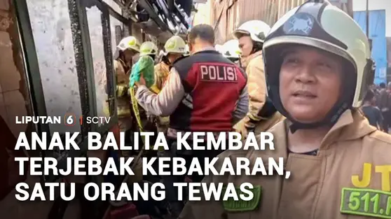 Balita Tewas dalam Kebakaran yang Menghanguskan Sejumlah Rumah di Cakung