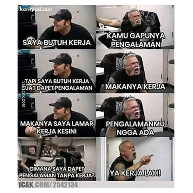 7 Meme Susahnya Nyari Kerja Ini Bikin Ngelus Dada