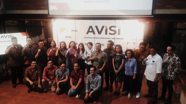 Potret momen press conferense Asosiasi Video Streaming Indonesia (AVISI)