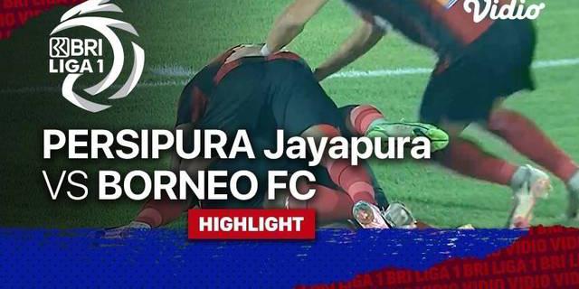 VIDEO: Comeback Dramatis Persipura Saat Hadapi Borneo FC di BRI Liga 1